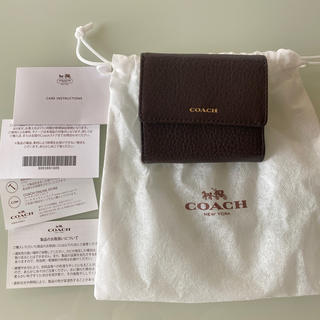 コーチ(COACH)のCOACH 三つ折り財布　新品(折り財布)