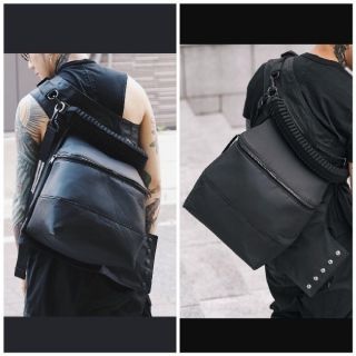 リックオウエンス(Rick Owens)のRick owens CARGO CHAP リックオウエンス ベルトバッグ(ボディーバッグ)