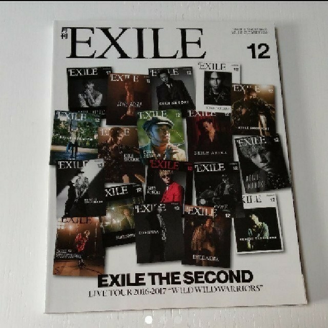 EXILE TRIBE(エグザイル トライブ)の月刊EXILE2016年12月号 エンタメ/ホビーの雑誌(音楽/芸能)の商品写真