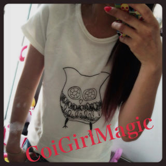 CoiGirlMagic(コイガールマジック)の【CoiGirlMagic】スウェットT レディースのトップス(カットソー(半袖/袖なし))の商品写真