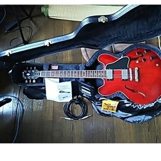 ギブソン(Gibson)のギブソン　ES 335　カスタムショップ　サテンフィニッシュ(エレキギター)