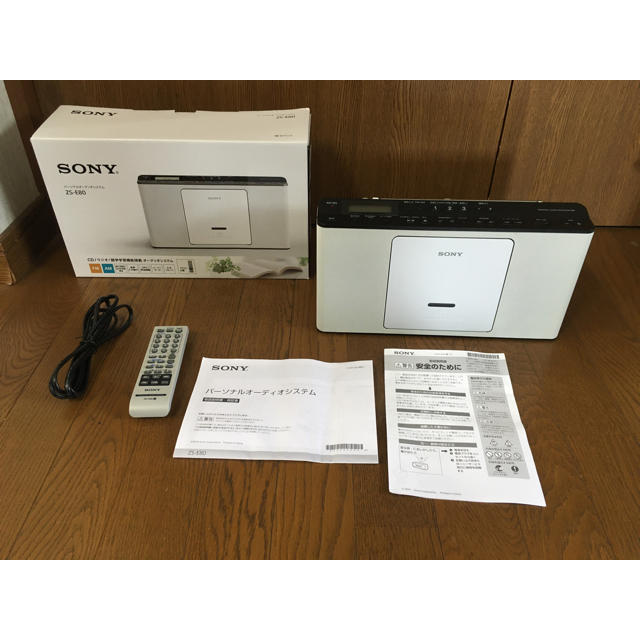 SONY - ソニー SONY CDラジオ ZS-E80 2019年製の通販 by トミーガン's shop｜ソニーならラクマ