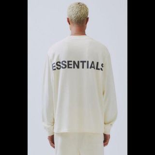 フィアオブゴッド(FEAR OF GOD)のfear of god essentials ロンT 最終値下げ(Tシャツ/カットソー(七分/長袖))