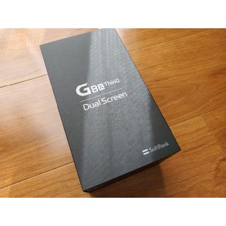 エルジーエレクトロニクス(LG Electronics)の新品未使用 SIMフリー LG G8X ThinQ 901LG ブラック(スマートフォン本体)