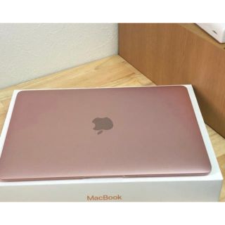 マック(Mac (Apple))のmacbook 2017ローズゴールド　(ノートPC)