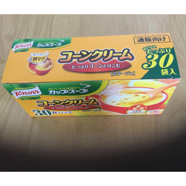 味の素(アジノモト)のクノールカップスープ　コーンクリーム 食品/飲料/酒の食品(その他)の商品写真