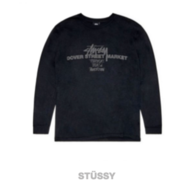 STUSSY DSM ロンT モノクロ Supreme