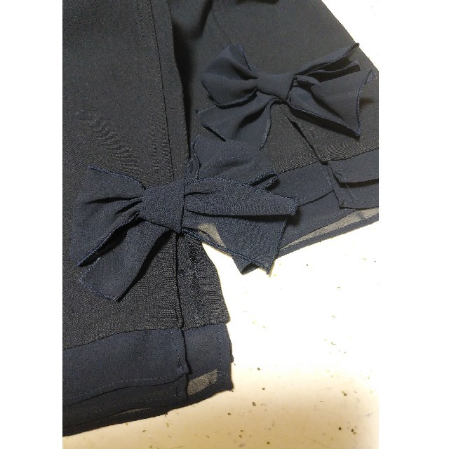 新品　ギャラリービスコンティパンツ　3（11号)　濃紺カジュアルパンツ
