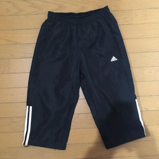 アディダス(adidas)のアディダス 3/4 七分丈 ハーフパンツ ブラック M 7分丈(ショートパンツ)