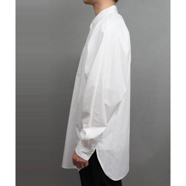 ato(アトウ)のDOLMAN SLEEVE BIG SILHOUETTE SHIRT　WHITE メンズのトップス(シャツ)の商品写真