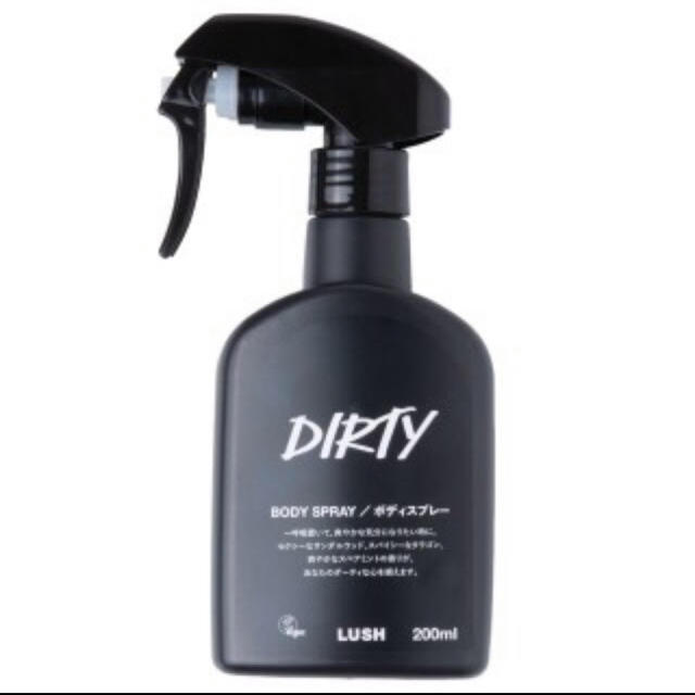 LUSH(ラッシュ)のlush dirty ボディスプレー コスメ/美容の香水(ユニセックス)の商品写真