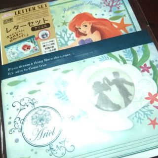 ディズニー(Disney)の アリエル  レターセット(カード/レター/ラッピング)