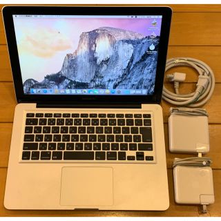 アップル(Apple)のMacBook Pro 13 2011年モデル MC700J/A 傷多　動作OK(ノートPC)