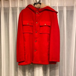 ウールリッチ(WOOLRICH)の美品 訳あり●ウールリッチ Woolrich コート●40 L レッド(ダウンジャケット)