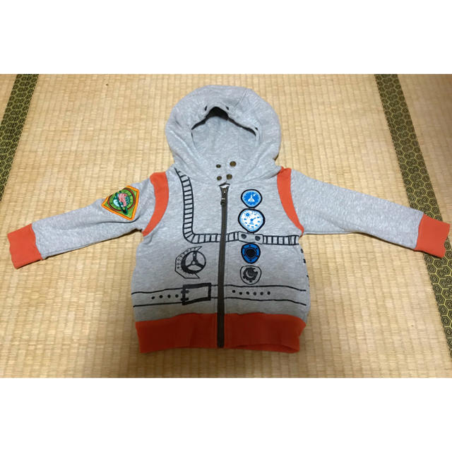 SUPER BOO HOMES(スーパーブーホームズ)のBOO HOMES パーカー　100 キッズ/ベビー/マタニティのキッズ服男の子用(90cm~)(ジャケット/上着)の商品写真