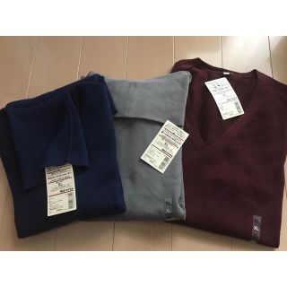 ムジルシリョウヒン(MUJI (無印良品))の無印良品　婦人XL 3点セット(ニット/セーター)