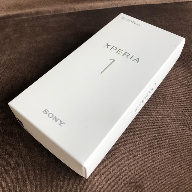 Xperia(エクスペリア)の新品未使用 SIMフリー SONY Xperia1 パープル ソフトバンク スマホ/家電/カメラのスマートフォン/携帯電話(スマートフォン本体)の商品写真
