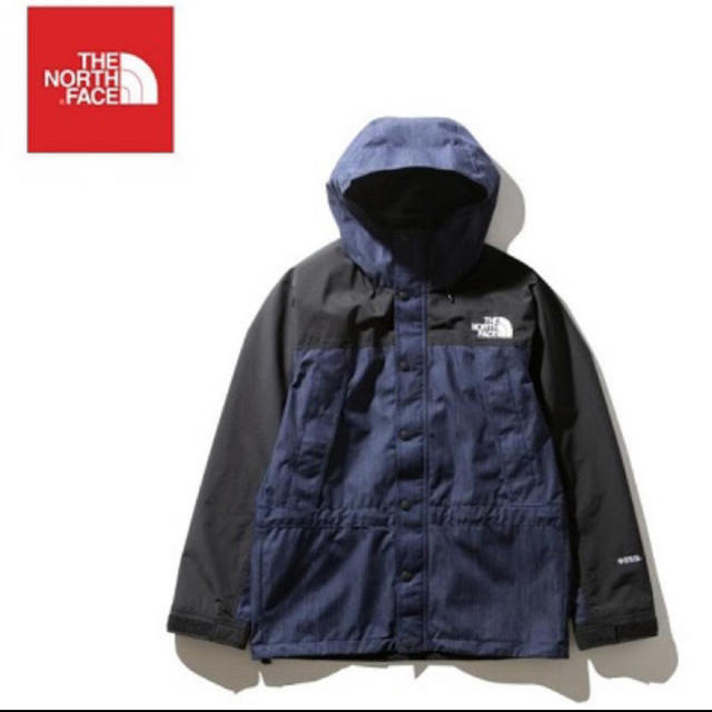 THE NORTH FACE(ザノースフェイス)のマウンテンライト デニムジャケット　Mサイズ メンズのジャケット/アウター(マウンテンパーカー)の商品写真