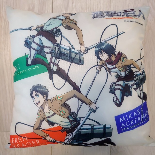 非売品!進撃の巨人 クッションの通販 by かとり's shop|ラクマ 非売品!進撃の巨人 クッションの通販 by かとり's shop|ラクマ