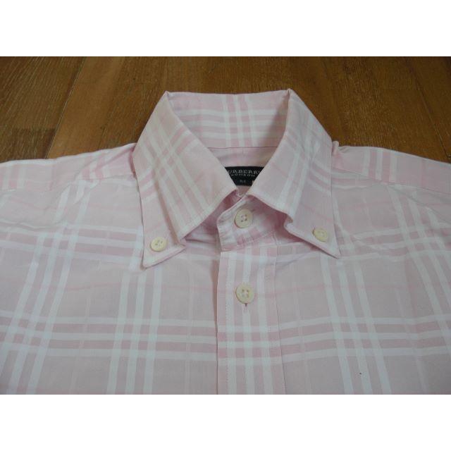 BURBERRY(バーバリー)の中古美品　バーバリーロンドン　シャドーチェック長袖シャツ　Ｍ メンズのトップス(シャツ)の商品写真