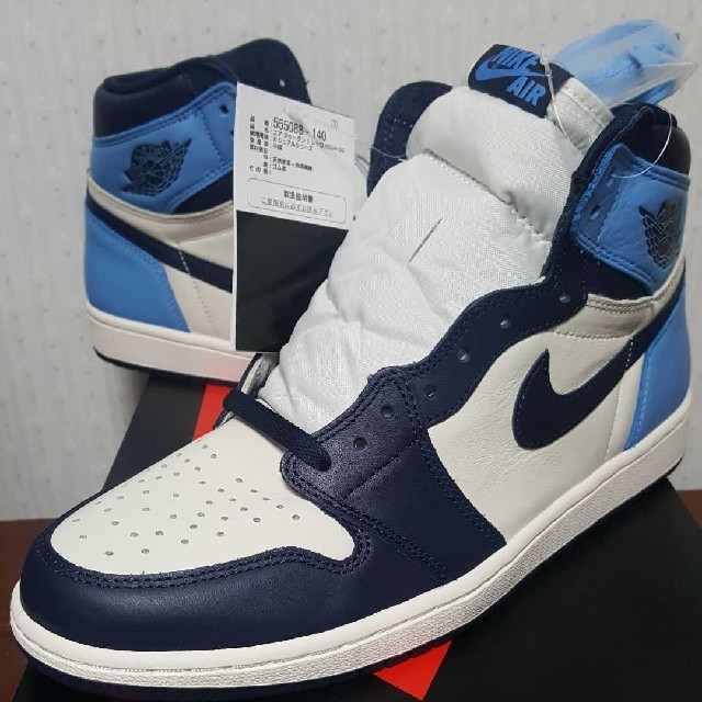 28cm 国内正規品 NIKE AIR JORDAN 1 OG オブシディアン