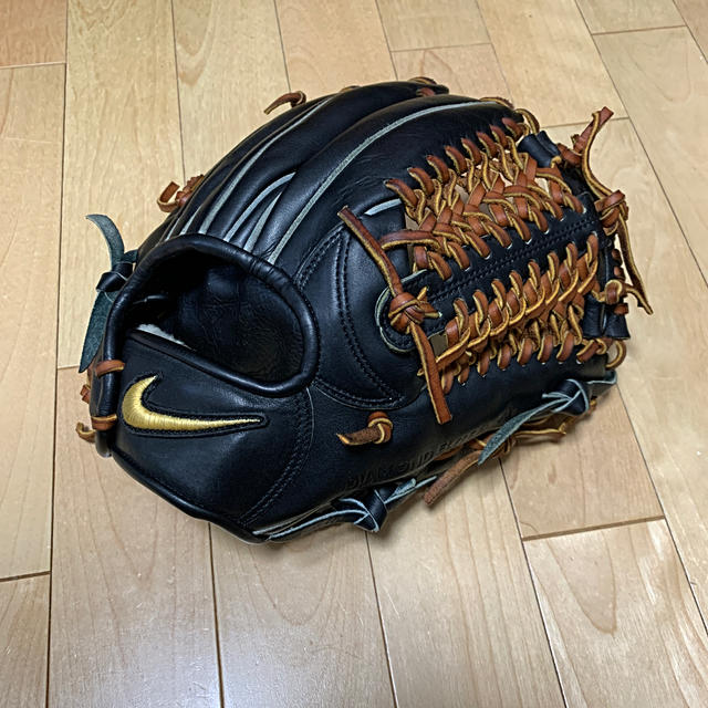NIKE 克 ダイアモンドエリート+ 激レア ナイキ 内野用 硬式グローブ-