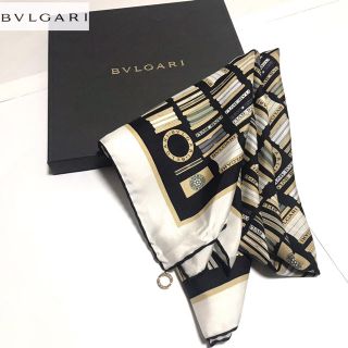 ブルガリ(BVLGARI)の【正規品】ブルガリ✨スカーフ リング付き(バンダナ/スカーフ)