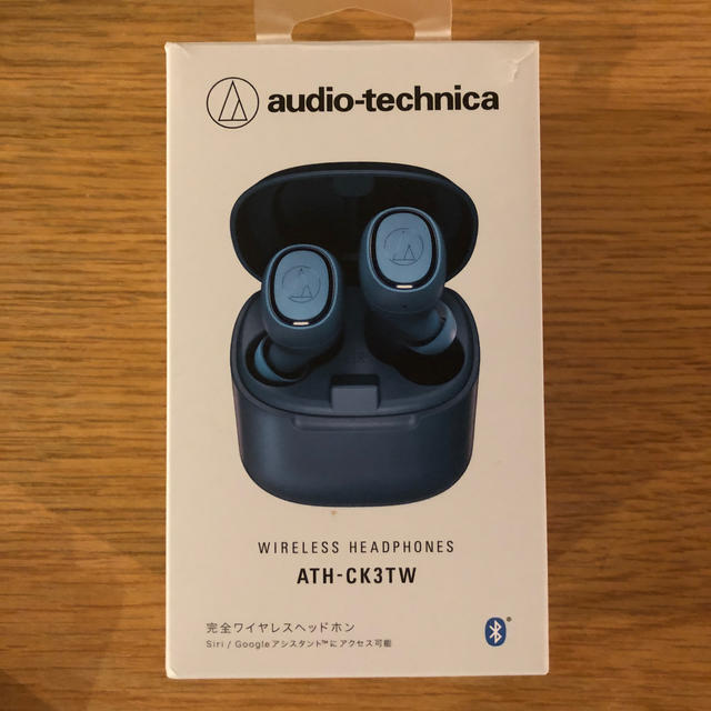 audio-technica(オーディオテクニカ)のオーディオテクニカ　ath-ck3tw 新品未使用品 スマホ/家電/カメラのオーディオ機器(ヘッドフォン/イヤフォン)の商品写真