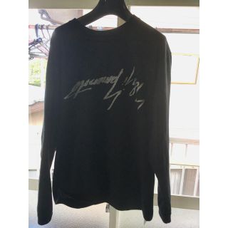 ヨウジヤマモト(Yohji Yamamoto)の値下げ交渉あり　グランドY  カットソー　ヨウジヤマモト  サイズ3 黒(Tシャツ/カットソー(七分/長袖))