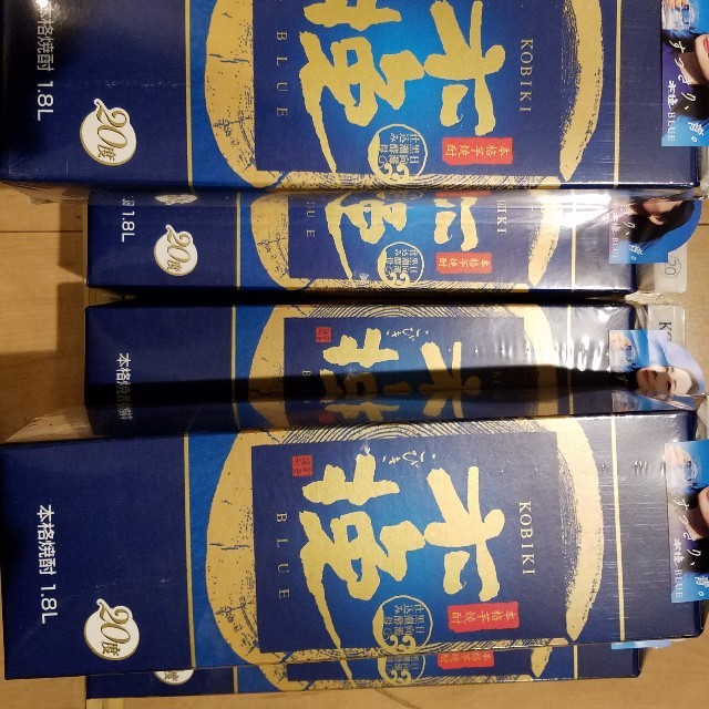 木挽きブルー20度チューパック《12パック 食品/飲料/酒の酒(焼酎)の商品写真