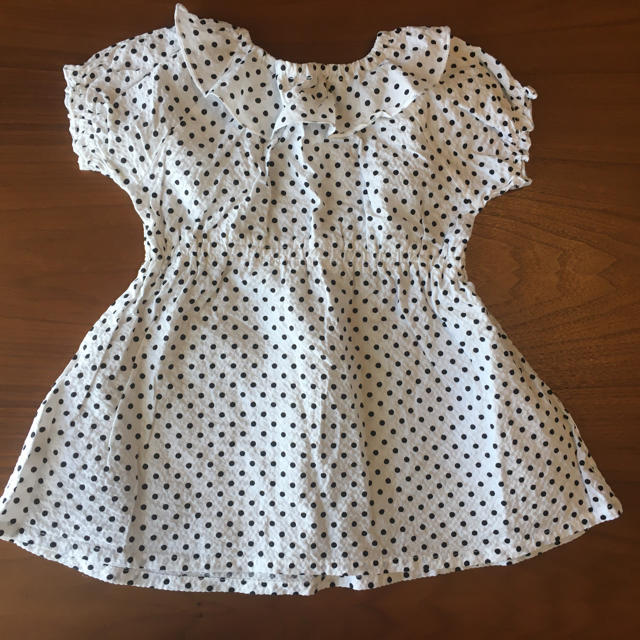 babyGAP(ベビーギャップ)のフリル襟ワンピース キッズ/ベビー/マタニティのキッズ服女の子用(90cm~)(ワンピース)の商品写真