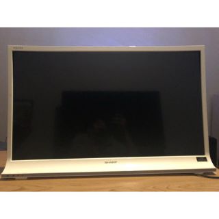 シャープ(SHARP)の【テレビ】 SHARP  32V型 LED AQUOS LC-32J9 ホワイト(テレビ)