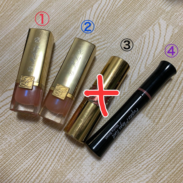 Estee Lauder(エスティローダー)のバニバニ様専用★エスティーローダー①.② コスメ/美容のベースメイク/化粧品(口紅)の商品写真