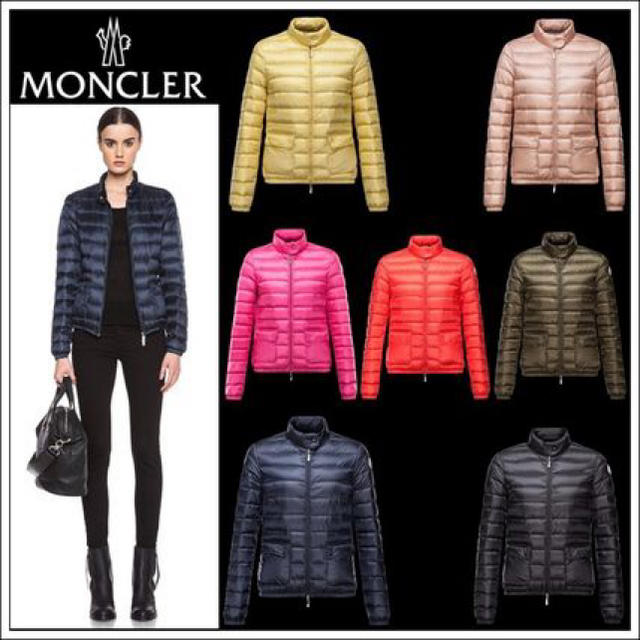 MONCLER(モンクレール)の正規品モンクレール　ショートダウン　ブラック レディースのジャケット/アウター(ダウンジャケット)の商品写真