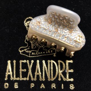 アレクサンドルドゥパリ(Alexandre de Paris)のお値下げ❣️新品 アレクサンドルドゥパリ クリップ 4.5㎝(バレッタ/ヘアクリップ)