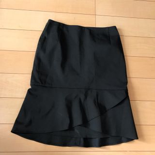 プライベートレーベル(PRIVATE LABEL)の黒スカート (ひざ丈スカート)