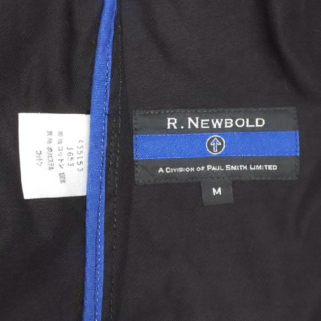 R.NEWBOLD(アールニューボールド)のR.NEWBOLD綿3つ釦JK メンズのジャケット/アウター(テーラードジャケット)の商品写真