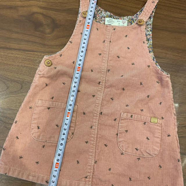 ZARA KIDS(ザラキッズ)のザラベビー ジャンパースカート  キッズ/ベビー/マタニティのベビー服(~85cm)(ワンピース)の商品写真