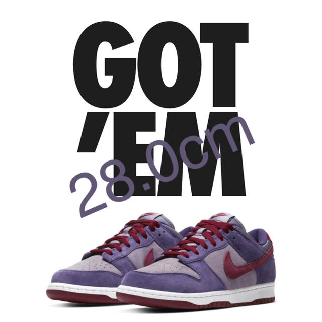 NIKE(ナイキ)のNIKE DUNK LOW "PLUM" メンズの靴/シューズ(スニーカー)の商品写真