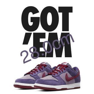 ナイキ(NIKE)のNIKE DUNK LOW "PLUM"(スニーカー)