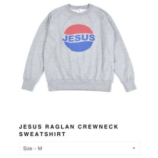 the salvages JESUS RAGLAN CREWNECK SWEAT(スウェット)