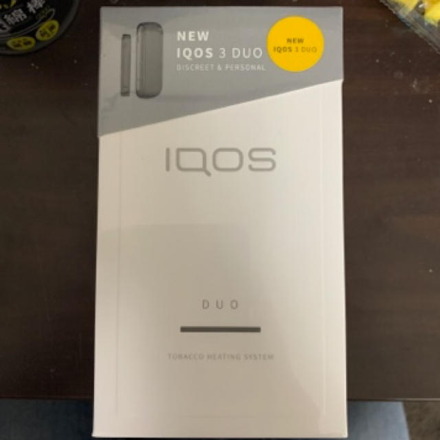 IQOS(アイコス)のNEW iQOS 3 duo グレー メンズのファッション小物(タバコグッズ)の商品写真