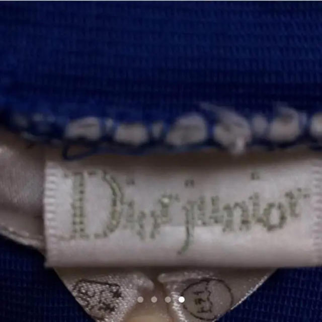 Dior(ディオール)のDiorjunior ディオール 110 花柄刺繍 タンクトップ キッズ/ベビー/マタニティのキッズ服女の子用(90cm~)(Tシャツ/カットソー)の商品写真