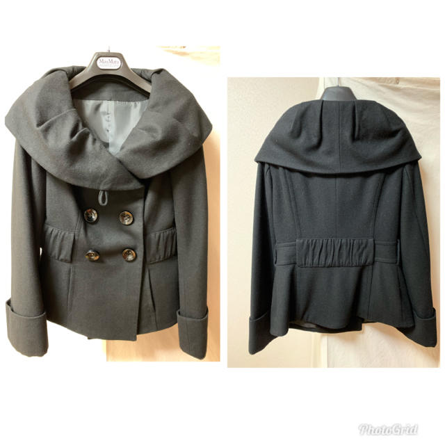 ZARA(ザラ)のZARA ザラ　ショートコート レディースのジャケット/アウター(ピーコート)の商品写真