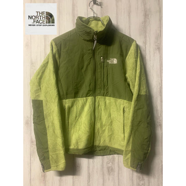 THE NORTH FACE(ザノースフェイス)のTHE NORTH FACE  ノースフェイス　デナリジャケット　ポーラテック緑 レディースのジャケット/アウター(ブルゾン)の商品写真