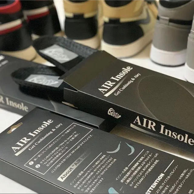 【二足分】AIR Insole (エアインソール) キックスラップ メンズの靴/シューズ(スニーカー)の商品写真