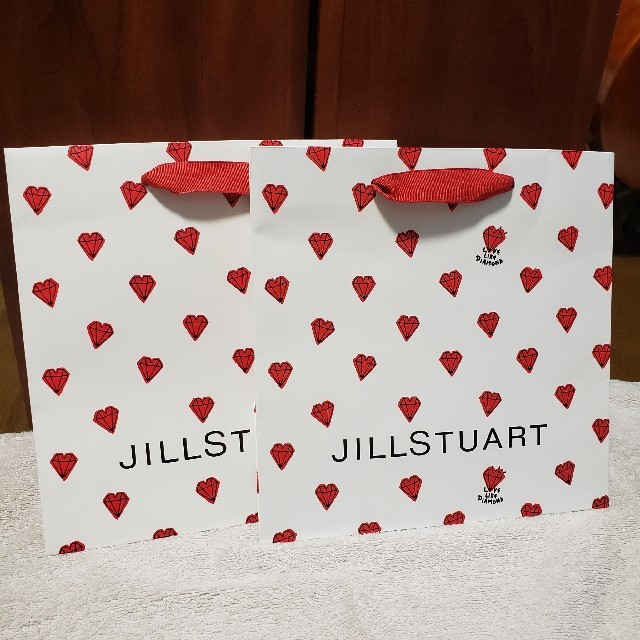 JILLSTUART(ジルスチュアート)の2枚 JILLSTUART ジルスチュアート ショッパー  レディースのバッグ(ショップ袋)の商品写真