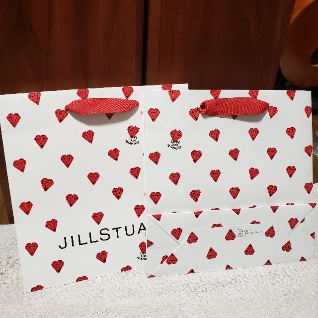 JILLSTUART(ジルスチュアート)の2枚 JILLSTUART ジルスチュアート ショッパー  レディースのバッグ(ショップ袋)の商品写真