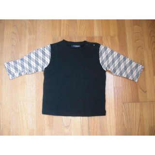 バーバリー(BURBERRY)の中古　バーバリー　ロンドン　長袖Ｔシャツ　　８０(Ｔシャツ)