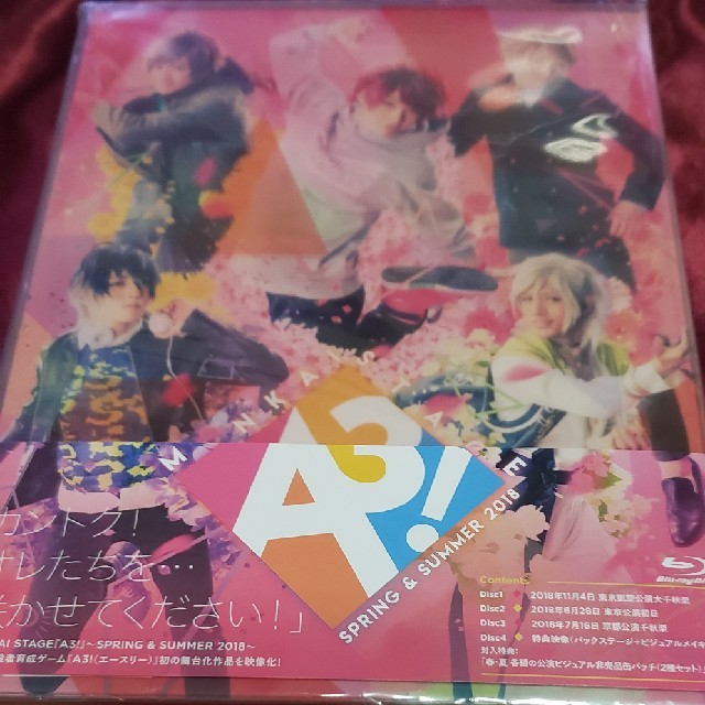 【Blu-ray】舞台 MANKAI STAGE『A3!』初演特別限定版ファン卒業のため出品します